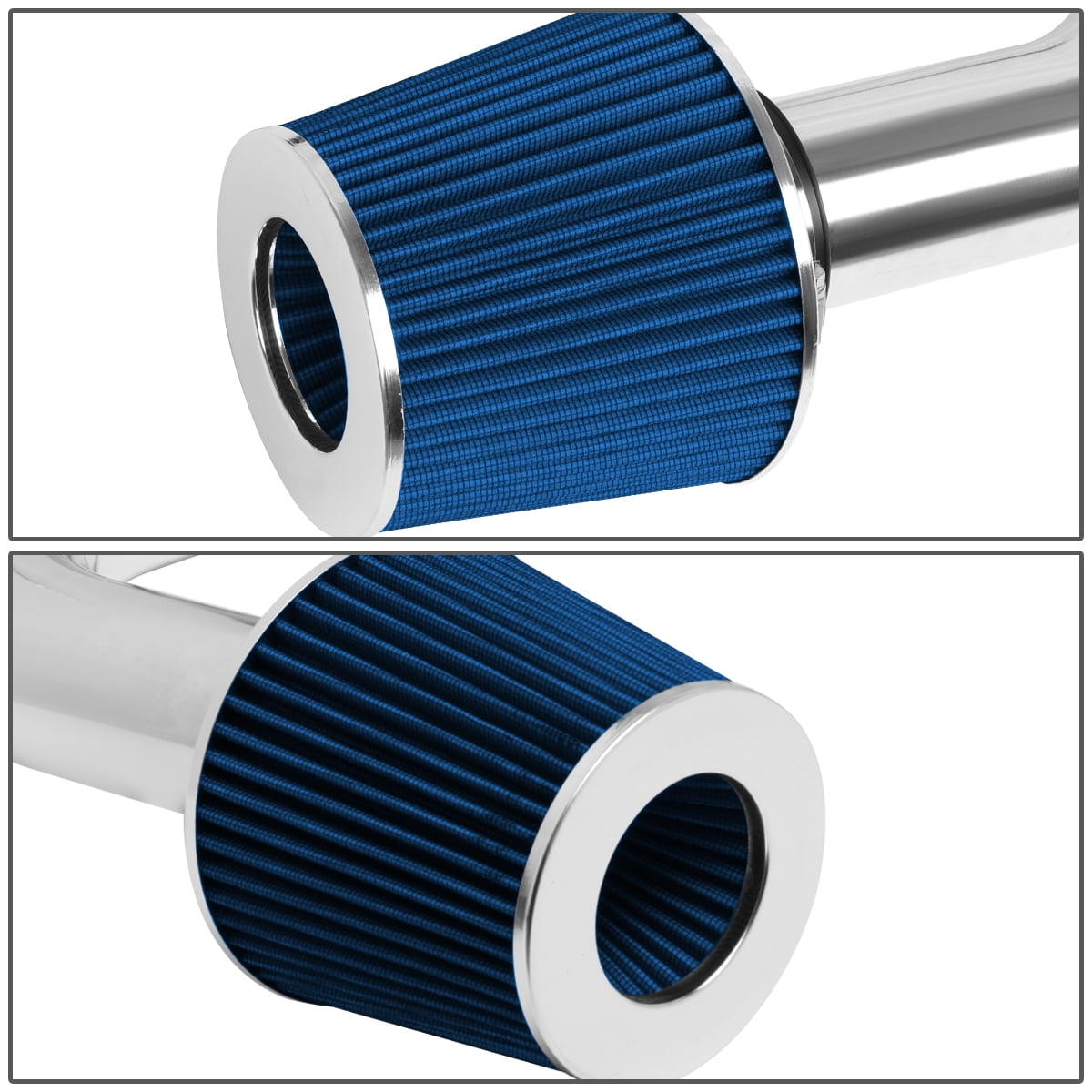 Blue For Mazda Miata Lightweight Hi-Flow Cold Air Intake System+Cone Filter