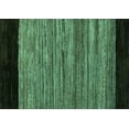 thumbnail image 1 of Ahgly Company Indoor Rectangle Abstract Turquoise Blue Modern Area Rugs, 8' x 12', 1 of 4