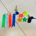 thumbnail image 7 of Uxcell Tag Safety Reflector Pendant Reflective Gear Lobster Clasp, Green 2 Pack, 7 of 7