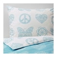 thumbnail image 2 of Ikea Vanskaplig Twin Duvet Cover and Pillowcases Turquoise 403.325.97, 2 of 5
