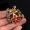 thumbnail image 2 of broche de de Navidad de cristal, adornos de de Navidad, , ramillete de Navidad, 2 of 7