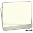 thumbnail image 2 of Cream stock Paper Blank Index Flash Note & Post s - Flat 4.5" x 6.25" A6 80 lb Stock, 2 of 5