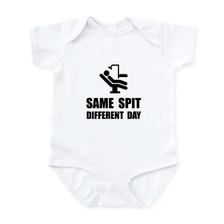 

CafePress - Same Spit Different Day Body Suit - Baby Light Bodysuit Size Newborn - 24 Months