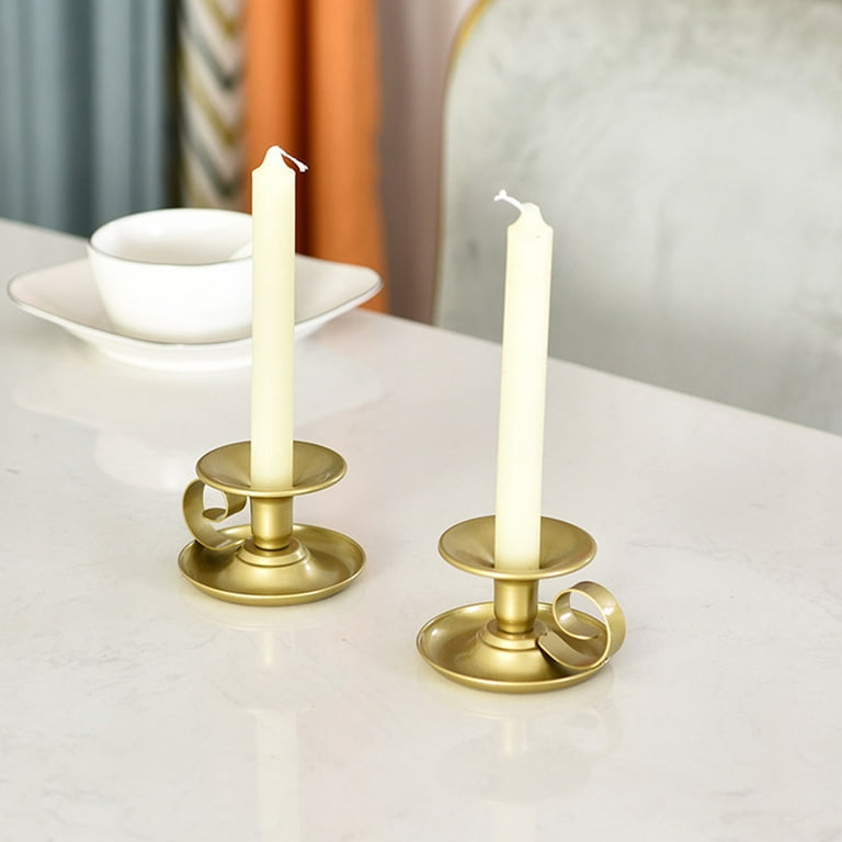 RKZDSR Handheld Candle Base: Taper Candle Holders - Small