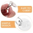 thumbnail image 4 of 6 llaveros de metal con forma de carrito, pequeños, con forma de moneda, 4 of 8