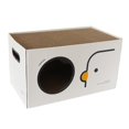 thumbnail image 3 of Casa corrugada para gatos Salvador rascadora interactiva 54cmx30cmx30cm, 3 of 10