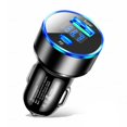 thumbnail image 1 of Adaptador de cargador de coche de 20 W USB 3.0 PD tipo C 2 puertos cargador de coche de viaje (negro), 1 of 9