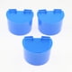 thumbnail image 4 of Cuenco de alimentación semicircular Sunnimix 10 piezas Contenedor de agua para palomas resistente al desgaste azul S, 4 of 8
