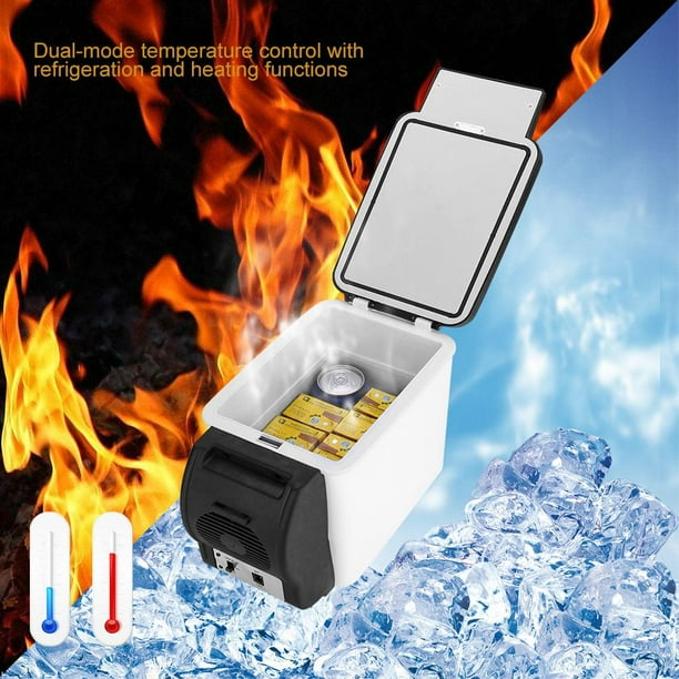 Zerone 6 Liter Mini Car Refrigerator, 12V DC Portable Thermoelectric