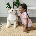 thumbnail image 3 of Melissa & Doug Giant English Bulldog - Lifelike Stuffed Animal (nearly 2 feet tall), 3 of 10