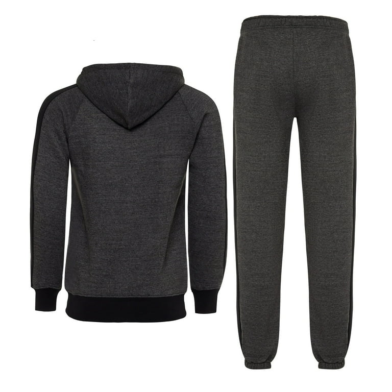 X-2 Men's Cotton Athletic Tracksuit Set, Full Zip, Jogging