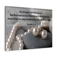 thumbnail image 4 of Scripture Walls  Kindness and Truth Proverbs 3:3-4 Bible Verse Canvas Christian Wall Art Ready to Hang Unframed, 4 of 9