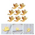 thumbnail image 3 of 8pcs Halloween Ghost Shaped Napkin Ring Spooky Napkin Holder Tableware Accessories without Straw, 3 of 7