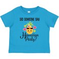 thumbnail image 3 of Inktastic Hawaiian Party Pineapple Girls Toddler T-Shirt, 3 of 5