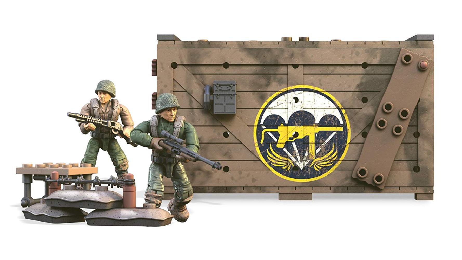 Mega Construx Call Of Duty WWII Armory Shipment Dom Building Set 