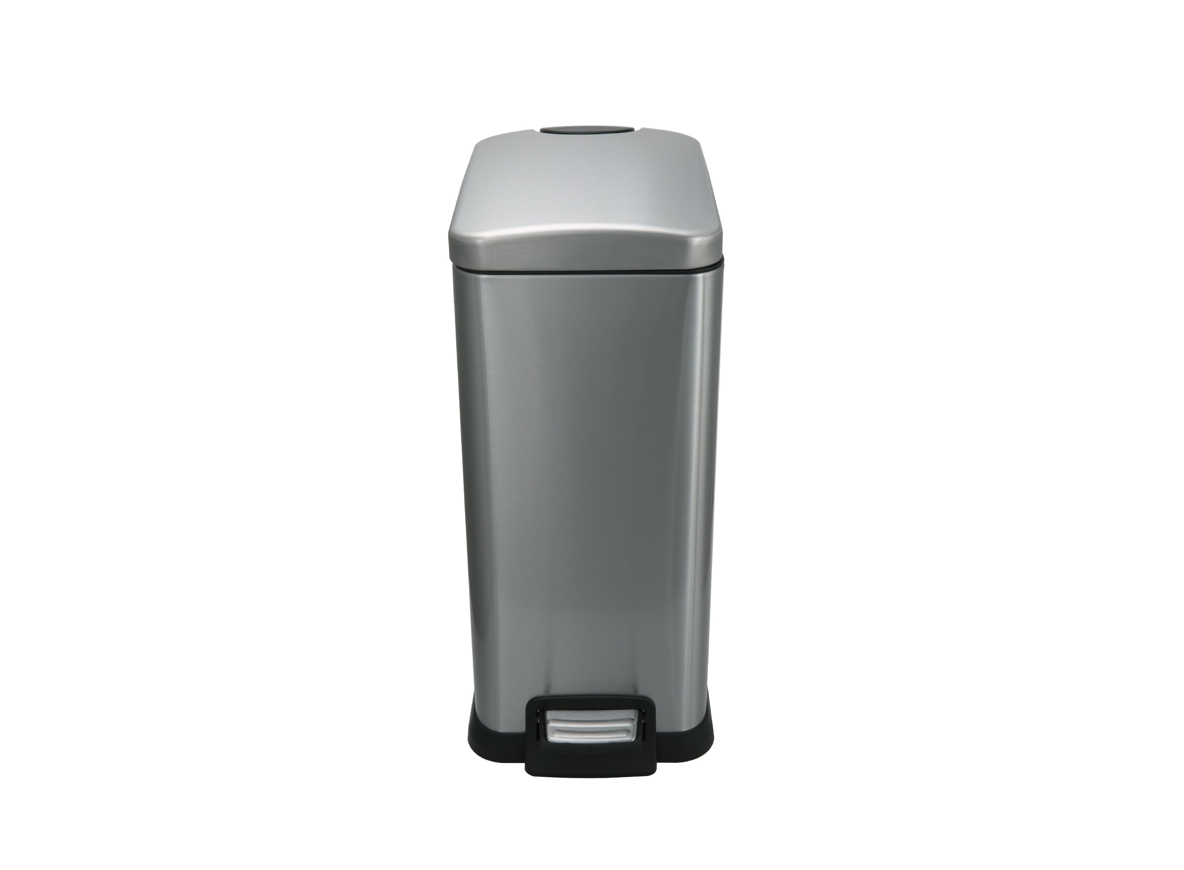 Better Homes & Gardens 3.9 Gallon Trash Stainless Steel Kitchen Trash Can  with Lid