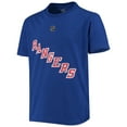 thumbnail image 2 of Youth Mika Zibanejad Blue New York Rangers Player Name & Number T-Shirt, 2 of 3