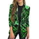 thumbnail image 2 of Pntutb Moda de verano para mujer Color sólido Delgado Manga larga Traje de doble botonadura Chaqueta pequeña Liquidación Pntutb Pntutb-410, 2 of 5