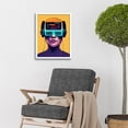 thumbnail image 2 of The Gamer Streaming VR Headset Retro Futurist Kids Art Print Framed Poster Wall Decor 12x16 inch, 2 of 5