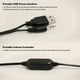 thumbnail image 2 of Bocina USB Irfora altavoces de reproductor de música estéreo bajo D-202 negro, 2 of 7