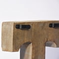 thumbnail image 6 of Handmade Eco-Friendly Wall Mount & Table Top Décor Gray Antique "T" Wood Alphabet Letter Block, 6 of 8