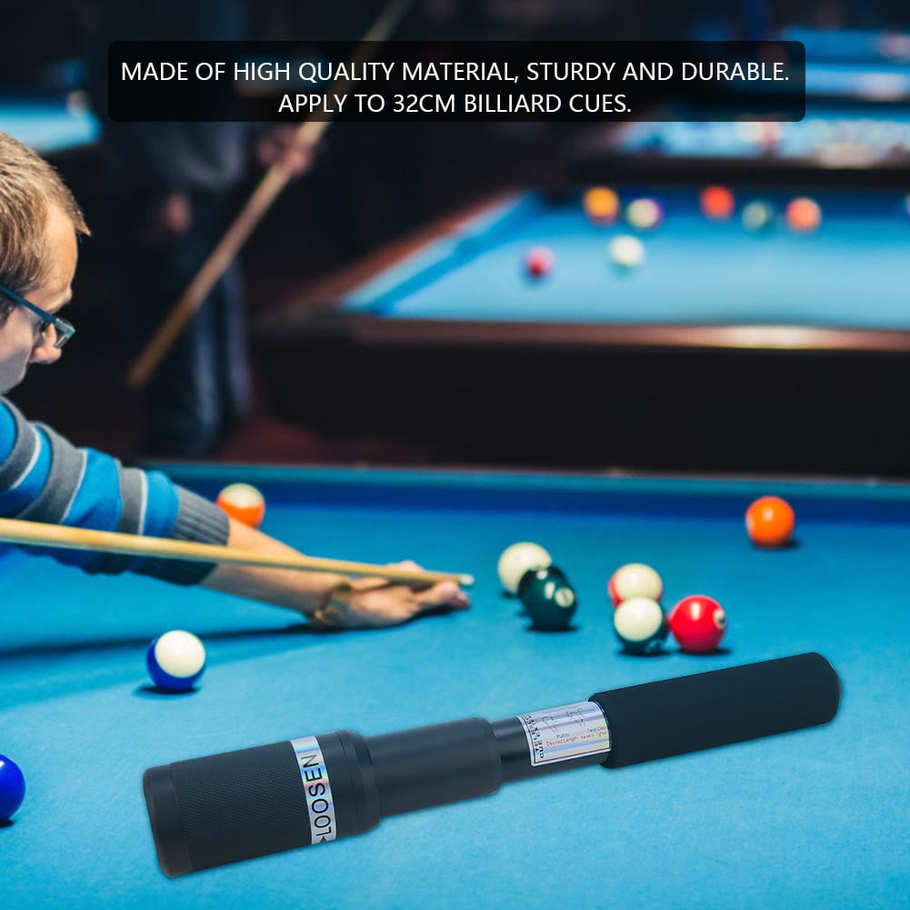 OTVIAP Pool Extension, Billiards Pool Extension,Nine-ball Club Telescopic Pool Extension Accessory Parts
