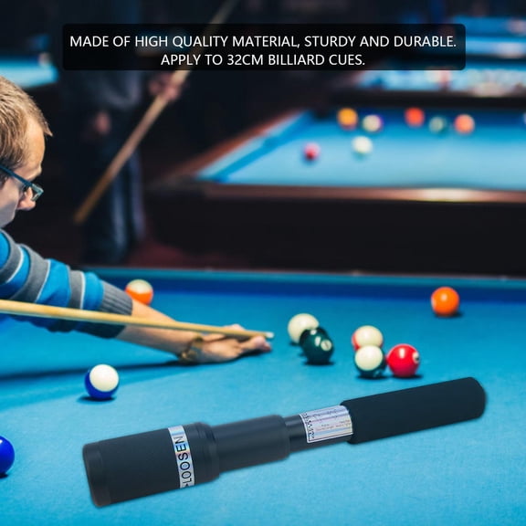 OTVIAP Pool Extension, Billiards Pool Extension,Nine-ball Club Telescopic Pool Extension Accessory Parts