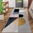 thumbnail image 2 of 2x6 FT Kitchen Runner Rugs Non Skid Washable, Faux Wool Rug Runners for Hallways Bathroom Carpet Runner, Soft Indoor Modern Floor Rug for Entryway Laundry Room, 2 of 11