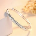 thumbnail image 3 of Langgg Woman Copper Bracelet Hand Decorations Bangle Girlfriend Jewelry for Birthday Party Present Jewelries Accessory, 3 of 6