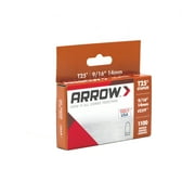 Arrow T25 9/16 Heavy Duty Cable Staples - 1000 Count for Computer and Phone Cables