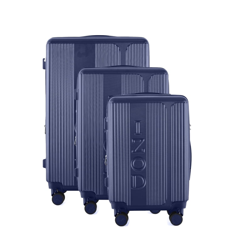 IZOD Hyman Expandable ABS Hard Shell Luggage Set - Durable ABS