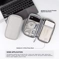 thumbnail image 3 of Miroddi Travel Cable Organizer, Electronics Organizer Waterproof Cable Storage Bag with Zipper, 3 of 8