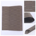 thumbnail image 2 of REGALWOVEN 8 Pack Placemats for Kitchen Dining Table Decor Heat Resistant Table Placemats Wipeable Table Mat Light Coffee 18*12in, 2 of 7