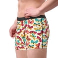 thumbnail image 3 of Kdxio Men's Boxer Briefs with Colorful Butterflies Print - Comfortable and Breathable Underwear for Everyday Wear, 3 of 7