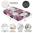 thumbnail image 4 of Sweet Jojo Designs Peony Floral Garden Black and Rose Girl Fitted Crib Sheet, 4 of 6