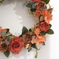 thumbnail image 3 of Embalaje en bolsa OPP Guirnalda de simulación de peonía de hortensia adornos colgantes de flores falsas guirnalda redonda decoración de dintel de puerta decoración de ANGGREK Otros, 3 of 8