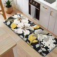 thumbnail image 5 of Pioneer Flower Floral Print Pattern Kitchen Rug Mat,Kitchen Runner Rugs Non Skid Washable,Decorative Kitchen Floor Mats for Kitchen,Sink,Laundry,17"x47.2", 5 of 7