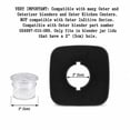 thumbnail image 2 of Tapon de Llenado Univen para Tapa de Licuadora compatible con Oster y Osterizer Orificio 5cm, 2 of 3