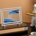 thumbnail image 3 of Clearance Sale! Creative 3D Colorful Moving Sand Frame Flowing Sand Arts Picture Sandscape Display Flowing Sand Painting Decor 30Ml Desktop Ornament Practical Home Decor, 3 of 6