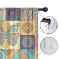 thumbnail image 4 of Blackout Kids Curtains,Boho Bohemia Flower Childrens Insulated Curtains Set Of 2,Bedroom Essentials,Toddler Room Decor 42"x84"(106x213cm), 4 of 4