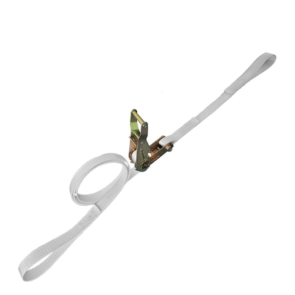 Mega Cargo Control 1" Ratchet Tent Strap With loop End, 10 Feet, 1-Pack