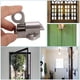 thumbnail image 4 of Cerradura de pestillo de aleación de Zinc, anillo de seguridad, perno de puerta de rebote de resorte para ventana, cobertizo, puerta, inodoro, dormitorio, 4 of 5