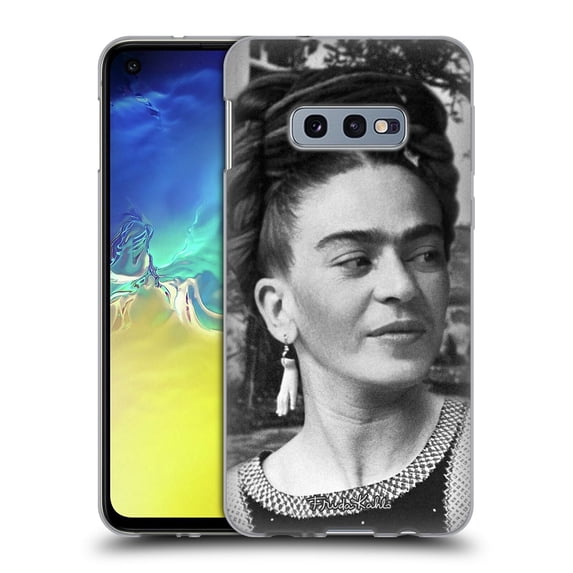 Head Case Designs Officially Licensed Frida Kahlo Portraits And Quotes Headdress Soft Gel Case Compatible with Samsung Galaxy S10e