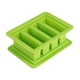 thumbnail image 5 of Naiovety Molde de silicona para mantequilla con formas rectangulares, bandeja con tapa, 4 cavidades, molde para helado, molde para jabón, utensilios de Type1 NO1, 5 of 6