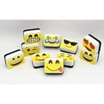 thumbnail image 2 of Non-Magnetic Mini Whiteboard Erasers, Emotions Icons, Pack Of 10, 2 of 3