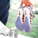 thumbnail image 5 of Juego de 40 clavos y llaves de 6 mm para zapatillas de atletismo, ideales para salto de longitud, carreras y senderismo (plateados), 5 of 7