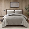 thumbnail image 3 of Canadiana 3 Piece Reversible Stripe Comforter Set, 3 of 5
