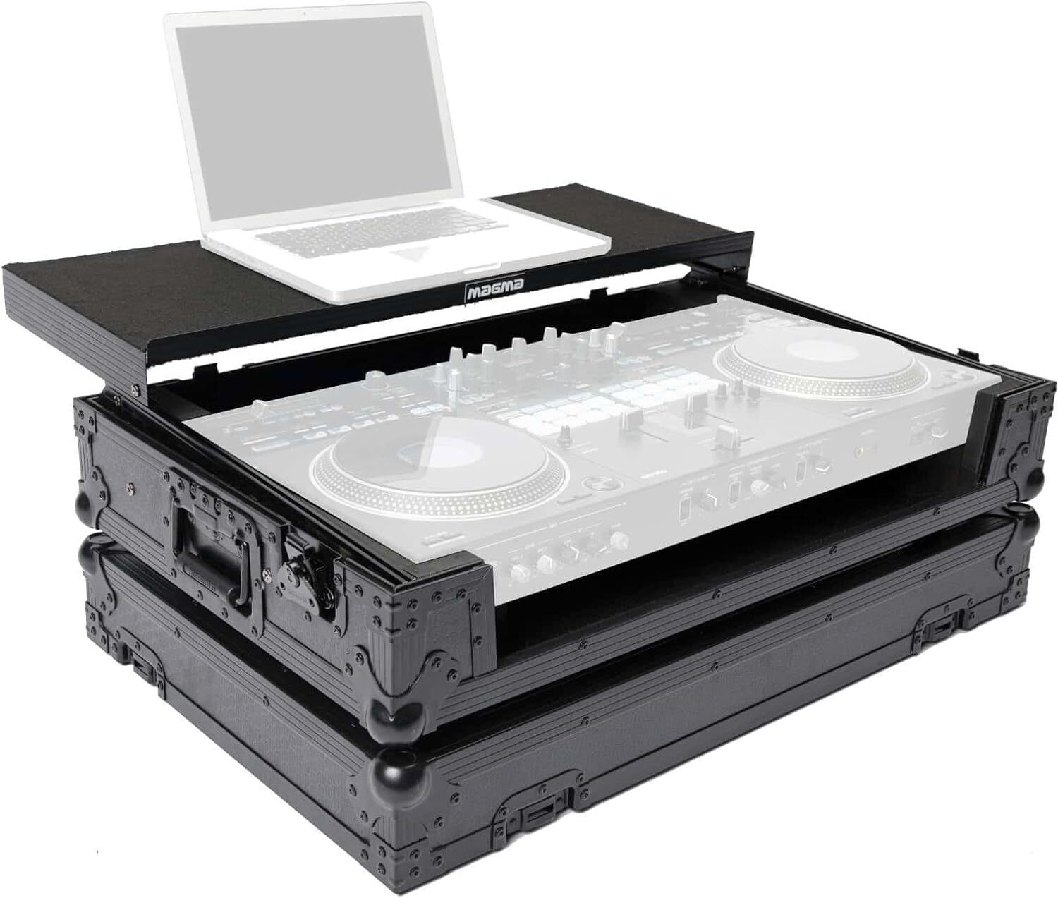 Magma DJ-Controller Workstation DDJ-REV7 with Wheels (Black)