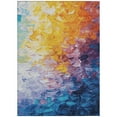 thumbnail image 2 of Addison Rugs Chantille Indoor/Outdoor Transitional Abstract Gold Washable Rectangle Rug, 3' x 5', 2 of 6