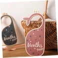 thumbnail image 5 of NOGIS 7 Pcs Closet Garment Size Dividers Baby Closet Wardrobe Clothes Baby Closet Hangers Baby Closet Size Dividers Infant Closet Clothes Dividers Wooden Baby Closet Divider（Style 2）, 5 of 7
